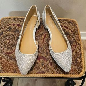 NWOT Juicy Couture Women's Pointy Rhinestone Flats Size 10